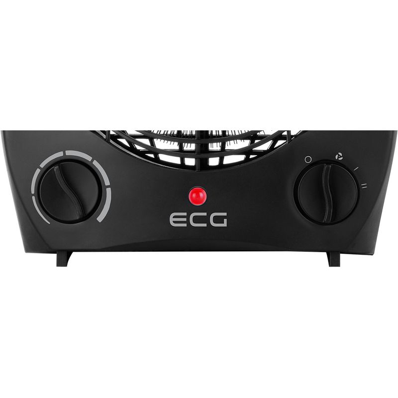 Electronice si Electrocasnice - Climatizare si sisteme de incalzire - Aparate incalzire aer - Aeroterme - Aeroterma electrica ECG TV 3030 Heat R, 2000 W, 2 viteze, 3 moduri de functionare, termostat, negru - Infinity.ro