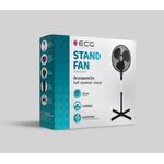 Electronice si Electrocasnice - Climatizare si sisteme de incalzire - Aparate racire aer - Ventilatoare - Ventilator cu picior ECG FS 40A negru, 50W, 40cm, 3 viteze, silentios - Infinity.ro