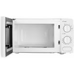 Electronice si Electrocasnice - Aragazuri, cuptoare si hote - Cuptoare - Cuptoare cu microunde - Cuptor cu microunde ECG MTM 1771 WE, 17 litri, 700W, 6 niveluri de putere, timer, alb - Infinity.ro