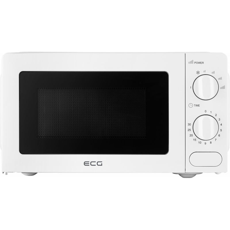 Electronice si Electrocasnice - Aragazuri, cuptoare si hote - Cuptoare - Cuptoare cu microunde - Cuptor cu microunde ECG MTM 1771 WE, 17 litri, 700W, 6 niveluri de putere, timer, alb - Infinity.ro