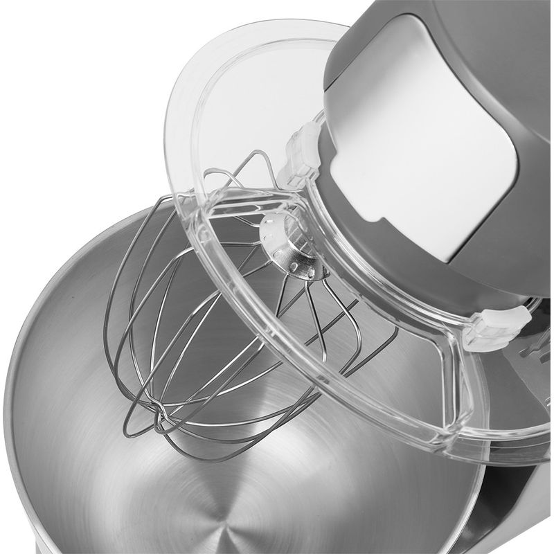 Electronice si Electrocasnice - Electrocasnice bucatarie - Mixere, tocatoare & roboti de bucatarie - Roboti de bucatarie - Robot de bucatarie ECG FORZA 7800 Ultimo Scuro, 1800 W, 8 litri, LCD, sistem de amestecare planetar - Infinity.ro