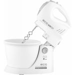 Electronice si Electrocasnice - Electrocasnice bucatarie - Mixere, tocatoare & roboti de bucatarie - Mixere - Mixer de mana cu bol rotativ ECG RSM 4052, 400 W, 3.5 L, 5 viteze, functie Turbo, alb - Infinity.ro