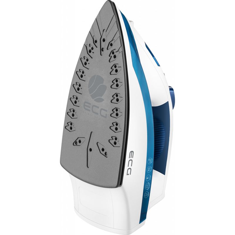 Electronice si Electrocasnice - Ingrijirea tesaturilor - Fiare de calcat - Fier de calcat ECG NZ 322 cu oprire automata, talpa ceramica, 2200 W, jet abur 100 g/ min - Infinity.ro