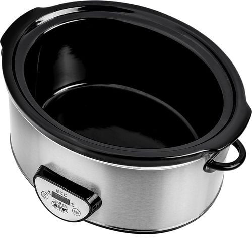 Oala electrica Slow cooker ECG PH 6520, 320 W, 6.5 L, timer digital