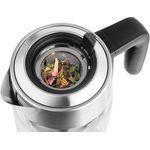Casa si Gradina - Bucatarie si vesela - Vase pentru gatit - Ibrice - Fierbator electric cu infuzor pentru ceai ECG RK 1891 INFUSO, 1,8 L, 2200W, otel inoxidabil si sticla - Infinity.ro