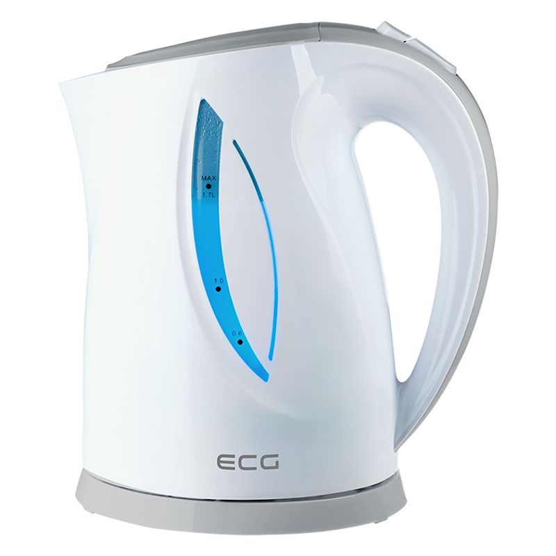 Electronice si Electrocasnice - Electrocasnice bucatarie - Preparare bauturi - Fierbatoare de apa - Cana electrica fierbator ECG RK 1758 gri, 1, 7 L, 2000 W, plastic de calitate BPA FREE - Infinity.ro