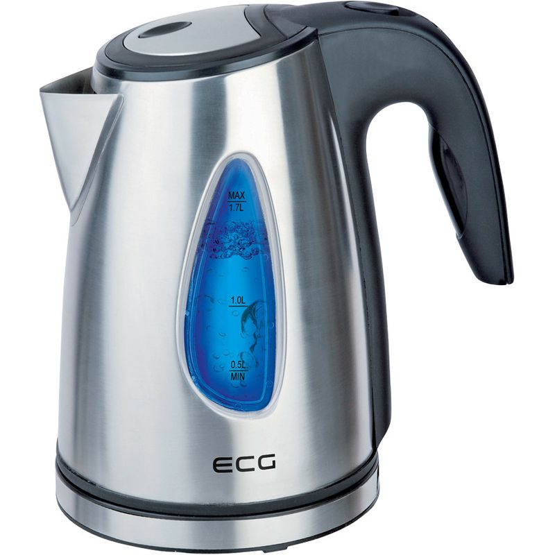 Casa si Gradina - Bucatarie si vesela - Vase pentru gatit - Ibrice - Cana electrica fierbator ECG RK 1740, 2000 W, 1, 7 L, otel inoxidabil - Infinity.ro
