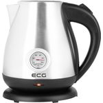Casa si Gradina - Bucatarie si vesela - Vase pentru gatit - Ibrice - Fierbator electric ECG RK 1705 Metallico, 1.7 litri, 2200 W, otel inoxidabil, indicator temperatura - Infinity.ro