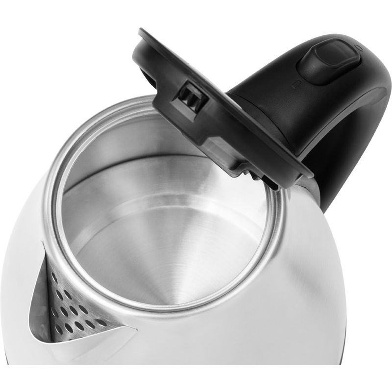 Casa si Gradina - Bucatarie si vesela - Vase pentru gatit - Ibrice - Fierbator electric ECG RK 1705 Metallico, 1.7 litri, 2200 W, otel inoxidabil, indicator temperatura - Infinity.ro