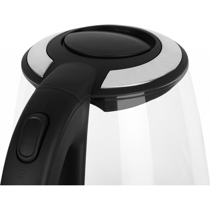 Casa si Gradina - Bucatarie si vesela - Vase pentru gatit - Ibrice - Cana electrica fierbator din sticla ECG RK 2080 Glass, 2 L, 2200 W, lumina albastra de fundal - Infinity.ro