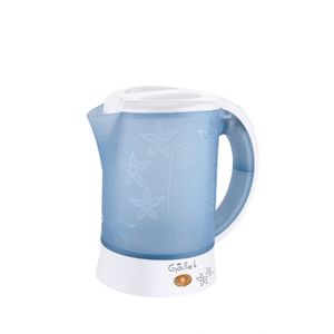 Cana electrica fierbator GALLET BOU518, 0, 6 L, 650 W, alb cu albastru