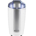 Casa si Gradina/Bucatarie si vesela/Ustensile bucatarie/Rasnite si dozatoare condimente - Rasnita de cafea ECG KM 110, 200 W, 80 g, culoare alb cu argintiu - Infinity.ro