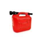 Auto si Moto - Piese auto si accesorii - Caroserie - Alte accesorii caroserie - Canistra din plastic pentru combustibil rosie 5L - Infinity.ro