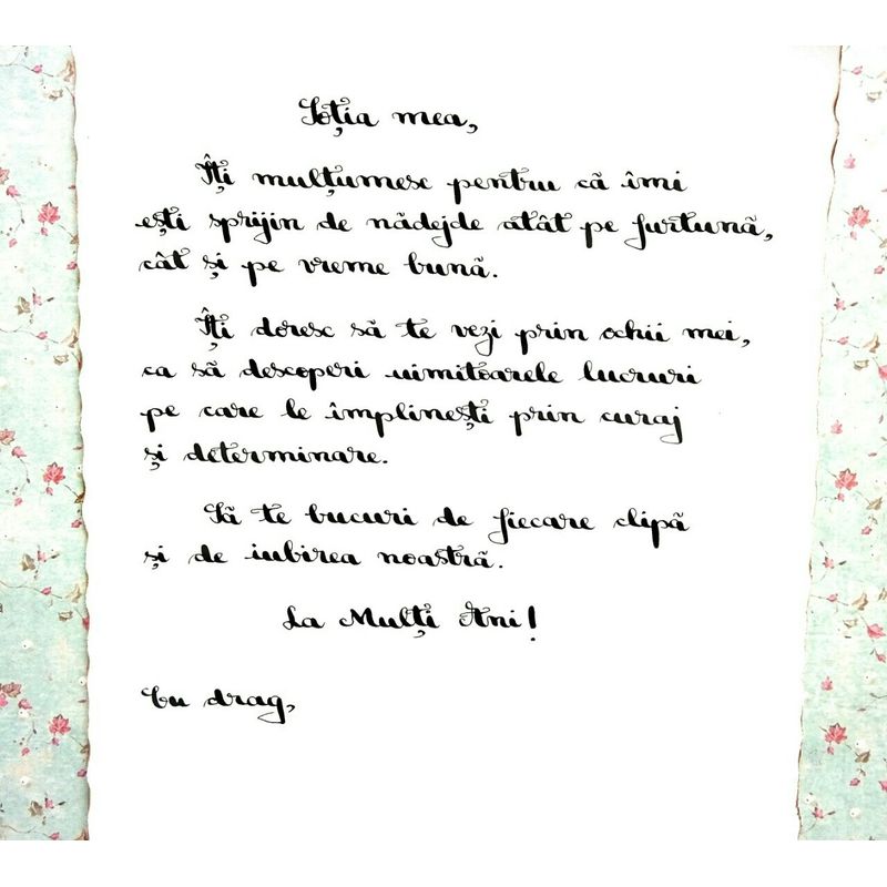 Market - Cadouri - Cadouri personalizate - Scrisoare cadou pentru sotie  - papirus in sticla (model 6) - Infinity.ro