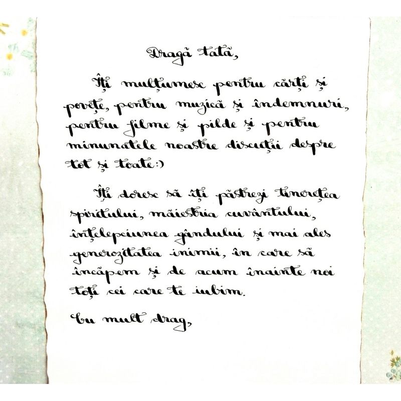 Market - Cadouri - Cadouri personalizate - Scrisoare cadou pentru tata - papirus in sticla (model 6) - Infinity.ro