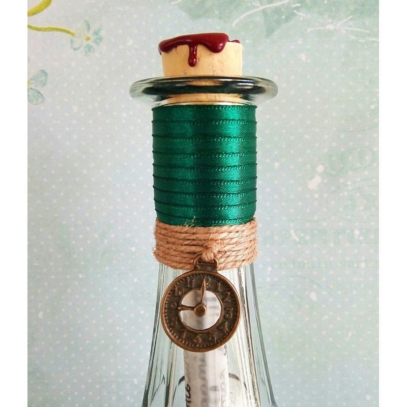 Market - Cadouri - Cadouri personalizate - Scrisoare cadou pentru sot - papirus in sticla (model 5) - Infinity.ro