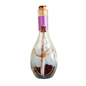 Scrisoare cadou pentru mama - papirus in sticla (model 10)