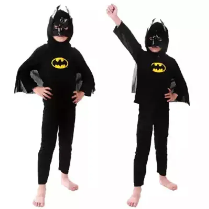 Casa si Gradina - Decoratiuni - Decoratiuni petrecere - Masti si costume carnaval - Costum Batman pentru copii marime M pentru 5 - 7 ani - Infinity.ro