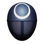 Casa si Gradina - Decoratiuni - Decoratiuni petrecere - Masti si costume carnaval - Masca de plastic, Jocul Calamarului, Cerc, plastic, negru, 24.5 cm - Infinity.ro