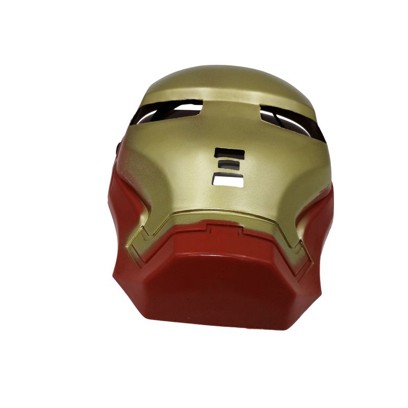 Casa si Gradina - Decoratiuni - Decoratiuni petrecere - Masti si costume carnaval - Masca Iron Man pentru copii, plastic, rosu-galben - Infinity.ro