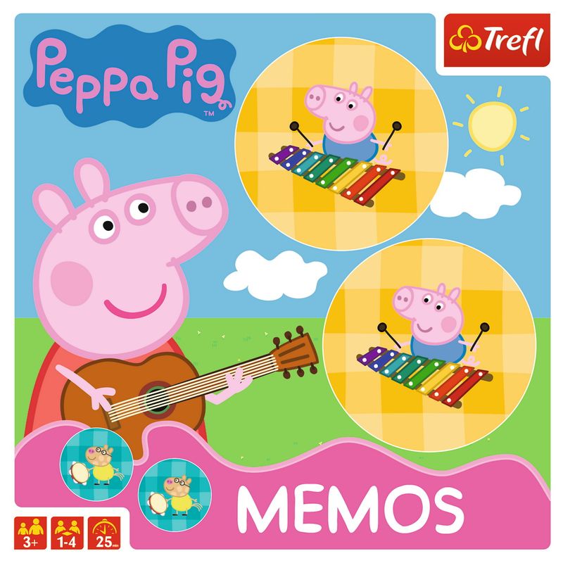 Jucarii, Copii si Bebe - Jucarii si jocuri - Jocuri si puzzle - Jocuri de societate - Joc memo Peppa Pig - Infinity.ro