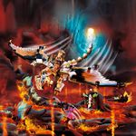 Jucarii, Copii si Bebe - Jucarii si jocuri - Seturi de constructie si cuburi - Seturi de constructie - LEGO Ninjago dragonul de lupta al lui Wu 71718 - Infinity.ro