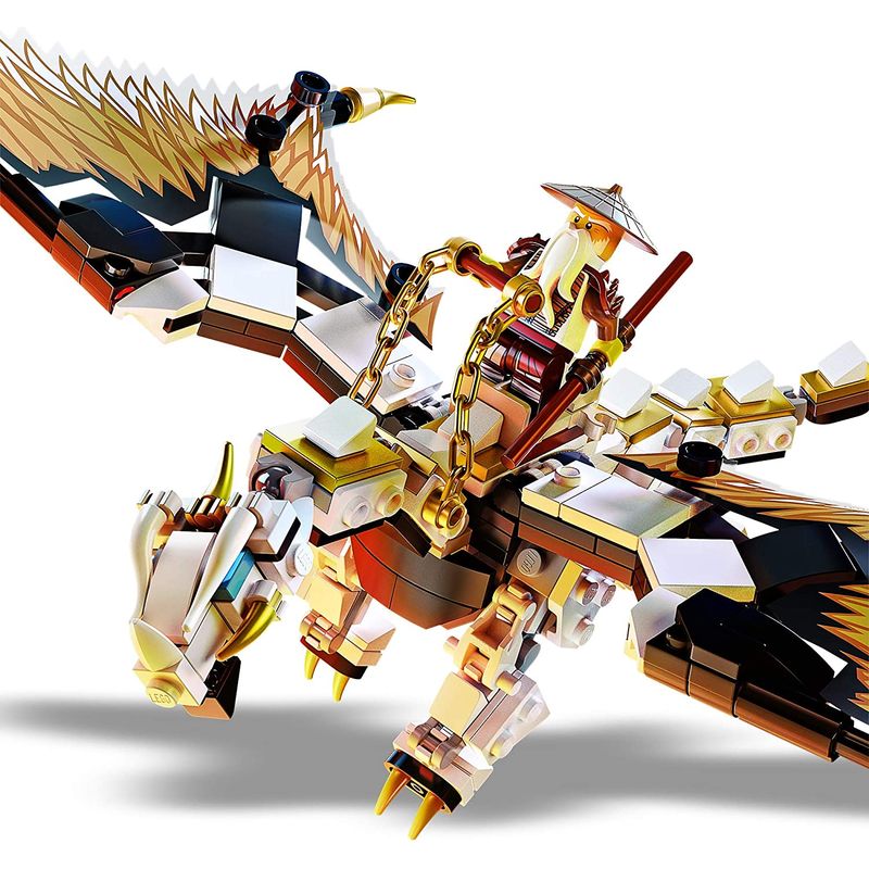 Jucarii, Copii si Bebe - Jucarii si jocuri - Seturi de constructie si cuburi - Seturi de constructie - LEGO Ninjago dragonul de lupta al lui Wu 71718 - Infinity.ro