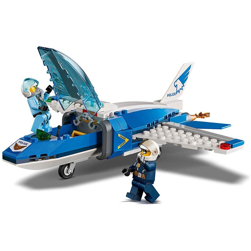 Jucarii, Copii si Bebe - Jucarii si jocuri - Seturi de constructie si cuburi - Seturi de constructie - LEGO City arest cu parasutisti al politiei aeriene 60208 - Infinity.ro