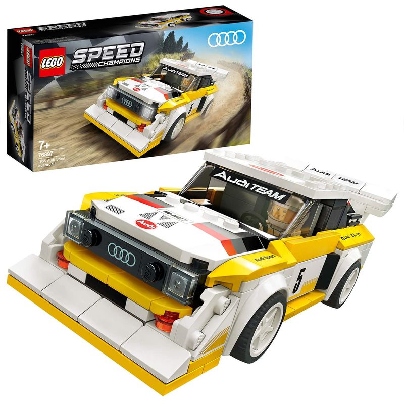 Jucarii, Copii si Bebe - Jucarii si jocuri - Seturi de constructie si cuburi - Seturi de constructie - LEGO Speed champions Audi sport quattro s1 76897 - Infinity.ro