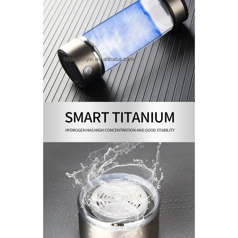 Casa si Gradina - Sanitare - Instalatii hidro - Sisteme filtrare instalatii - Sticla Generatoare de Apa Hidrogenata, Ionizata si Plasmatica - 360ml  Arvada, Reincarcabila, Terapeutica - Infinity.ro