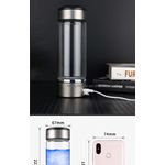 Casa si Gradina - Sanitare - Instalatii hidro - Sisteme filtrare instalatii - Sticla Generatoare de Apa Hidrogenata, Ionizata si Plasmatica - 360ml  Arvada, Reincarcabila, Terapeutica - Infinity.ro