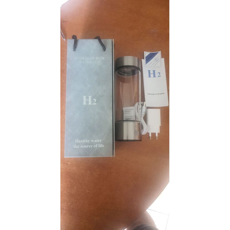 Casa si Gradina - Sanitare - Instalatii hidro - Sisteme filtrare instalatii - Sticla Generatoare de Apa Hidrogenata, Ionizata si Plasmatica - 360ml  Arvada, Reincarcabila, Terapeutica - Infinity.ro