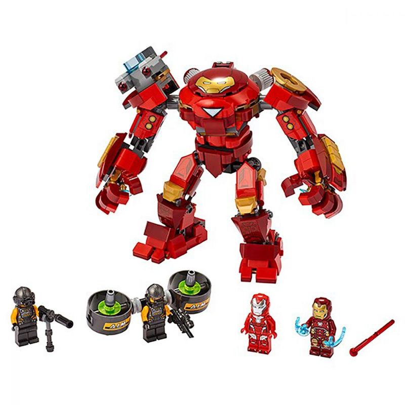Jucarii, Copii si Bebe - Jucarii si jocuri - Seturi de constructie si cuburi - Seturi de constructie - LEGO super heroes Iron Man Hulkbuster contra aim. agent 76164 - Infinity.ro