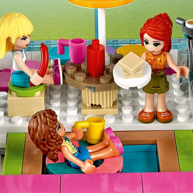 Jucarii, Copii si Bebe - Jucarii si jocuri - Seturi de constructie si cuburi - Seturi de constructie - LEGO Friends autobuzul prieteniei 41395 - Infinity.ro
