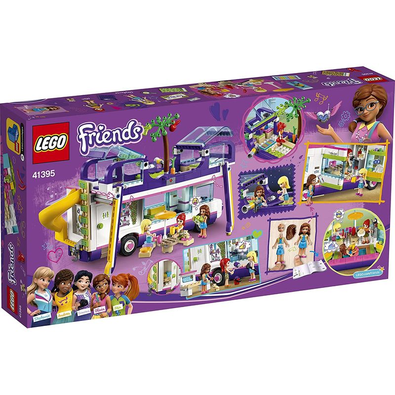 Jucarii, Copii si Bebe - Jucarii si jocuri - Seturi de constructie si cuburi - Seturi de constructie - LEGO Friends autobuzul prieteniei 41395 - Infinity.ro