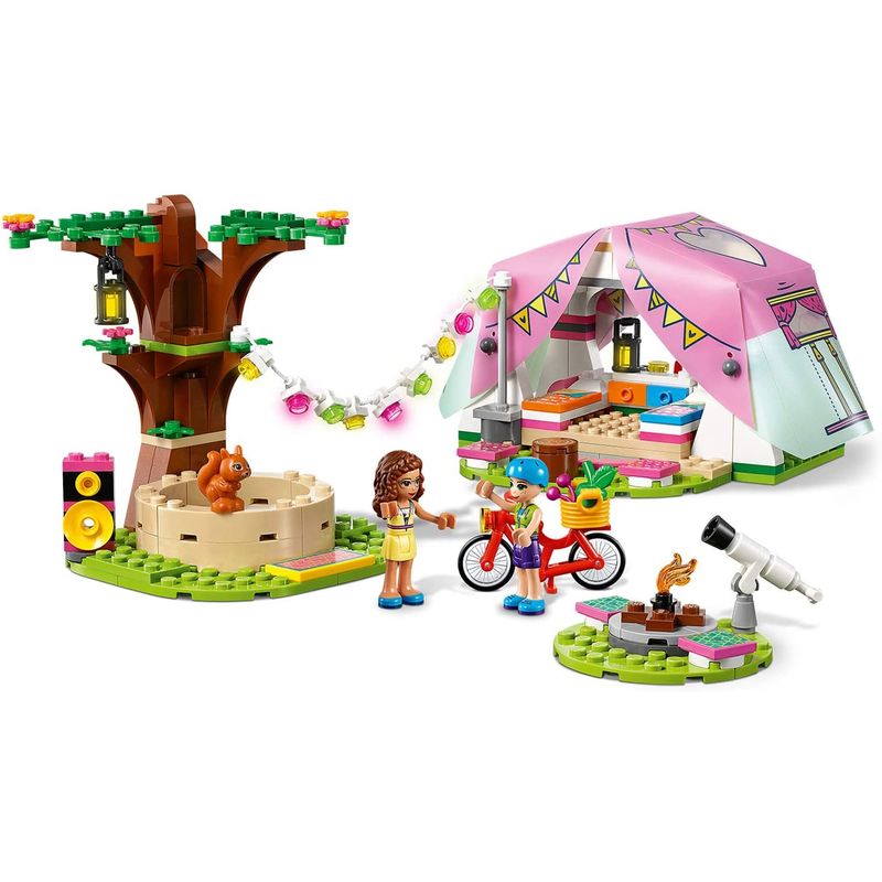 Jucarii, Copii si Bebe - Jucarii si jocuri - Seturi de constructie si cuburi - Seturi de constructie - LEGO Friends camping luxos in natura 41392 - Infinity.ro