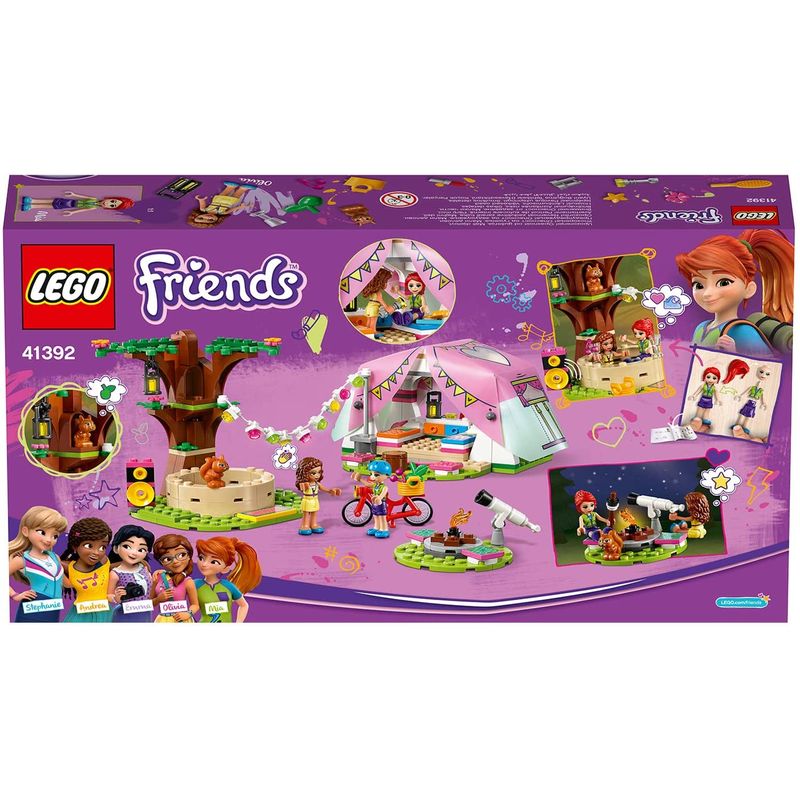 Jucarii, Copii si Bebe - Jucarii si jocuri - Seturi de constructie si cuburi - Seturi de constructie - LEGO Friends camping luxos in natura 41392 - Infinity.ro