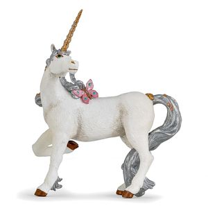 Papo figurina unicornul argintiu