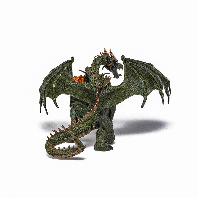 Jucarii, Copii si Bebe - Jucarii si jocuri - Figurine - Papo figurina dragon cu 2 capete - Infinity.ro
