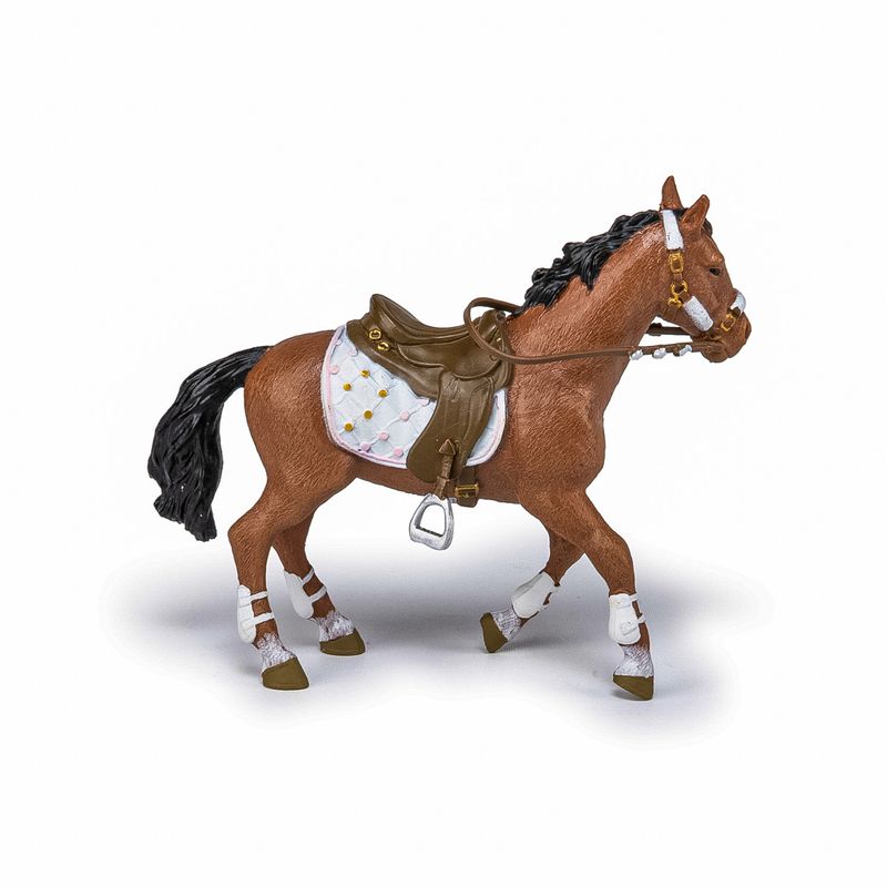 Jucarii, Copii si Bebe - Jucarii si jocuri - Figurine - Papo figurina cal echitatie - Infinity.ro