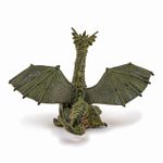 Jucarii, Copii si Bebe - Jucarii si jocuri - Figurine - Papo figurina dragon verde inaripat cu flacara - Infinity.ro