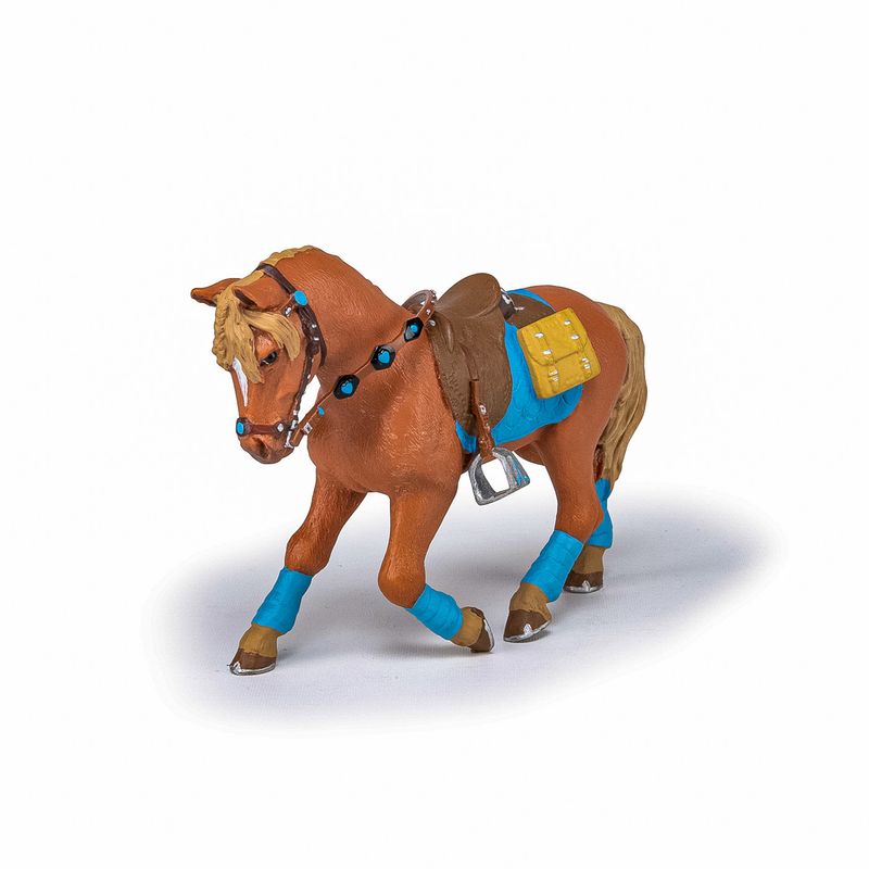 Jucarii, Copii si Bebe - Jucarii si jocuri - Figurine - Papo figurina cal de echitatie - Infinity.ro