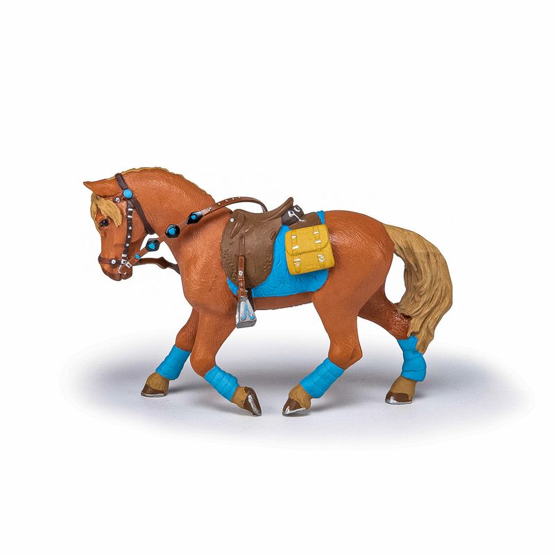 Jucarii, Copii si Bebe - Jucarii si jocuri - Figurine - Papo figurina cal de echitatie - Infinity.ro
