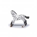 Jucarii, Copii si Bebe - Jucarii si jocuri - Figurine - Papo figurina manz appaloosa negru - Infinity.ro