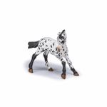 Jucarii, Copii si Bebe - Jucarii si jocuri - Figurine - Papo figurina manz appaloosa negru - Infinity.ro