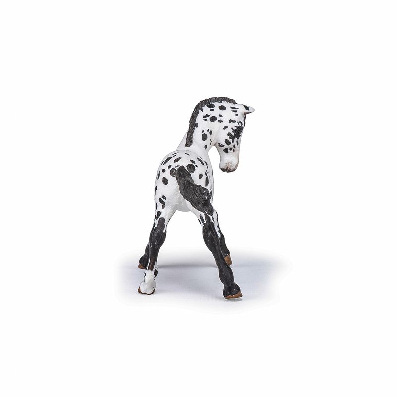 Jucarii, Copii si Bebe - Jucarii si jocuri - Figurine - Papo figurina manz appaloosa negru - Infinity.ro