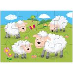 Jucarii, Copii si Bebe - Jucarii si jocuri - Jocuri si puzzle - Puzzle - Set 4 puzzle-uri Animale de la ferma (4, 6, 8, 12 piese) - Infinity.ro