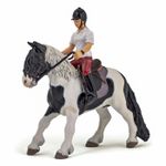 Jucarii, Copii si Bebe - Jucarii si jocuri - Figurine - Papo figurina ponei cu sa - Infinity.ro