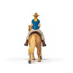 Jucarii, Copii si Bebe - Jucarii si jocuri - Figurine - Papo figurina set cowgirl (vacarita) pe cal usa - Infinity.ro