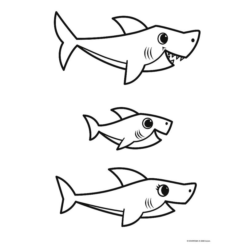 Jucarii, Copii si Bebe - Jucarii si jocuri - Jocuri si puzzle - Puzzle - Puzzle Trefl Primo baby Maxi 2x10 Baby Shark - Infinity.ro